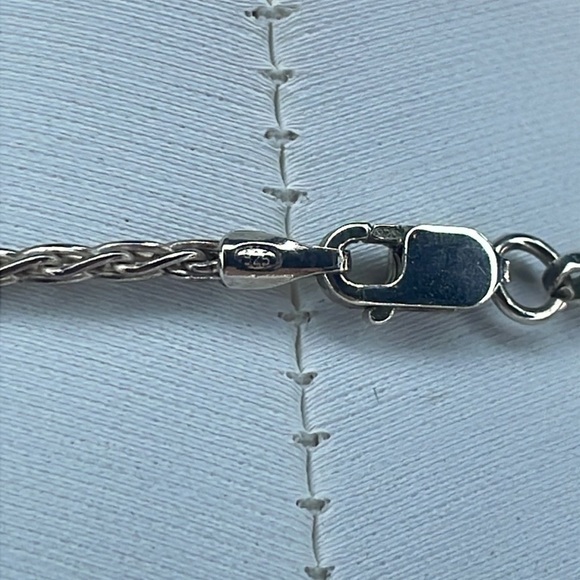 Silver 925 Infinity Crystal Necklace - Picture 7 of 9